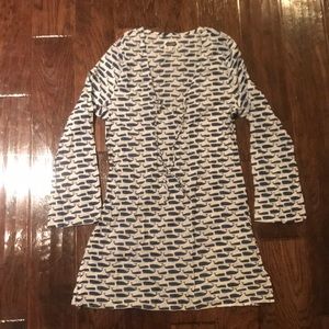 Mudpie whales print swimsuit cover